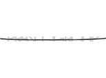 Prasco BM0991259 - Oe 51127033417 Striscia Di Rivestimento, Paraurti Centrale Per Serie 7 (E65)