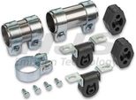 Hjs 82 11 1520 Kit Di Montaggio Impianto Di Scarico Per Vw Golf Iii (1H1) Golf Iii Cabrio (1E7) Golf Iv Cabrio (1E) Golf Iii Variant (1H5) Vento