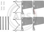 A.B.S. 0960Q Set Di Accessori Pastiglie Freno A Disco Anteriori Per Ford Capri Iii (Gecp) Granada (Gu) Escort Ii (Ath) Capri (Ecj) Granada Station Wagon (Gnu) Capri Ii