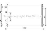 Prasco DNA5281 - Condensatore Aria Condizionata Oe 92100JD000 Per Qashqai +2 I (J10)