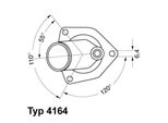 Termostato Opel 92C 1,6D/1,8