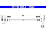 Ate 83.6103-0260.3 Tubo Flessibile Del Freno