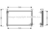 Prasco FT5173 - Condensatore Aria Condizionata Oe 46428863 Per Brava, Bravo, Marea