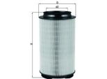 Filtro Aria Mahle Lx 1628 Per Mini Hatchback (R50, R53) Cartuccia Filtrante