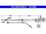 Ate 83.1294-0260.3 - Oe 34 30 6 762 580 Tubo Freno Per Z4 (E86), Z4 (E85)