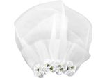 Pet Wedding Veil Dog Flower Headdress Clip Accessorio (L)