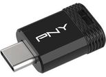 Pny Elite-X, 64 Gb, Usb Tipo-C, 3.2 Gen 1 (3.1 Gen 1), 200 Mb/S, Scorrevole, Nero