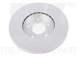 2X Disco Freno Nk 312272 Per Nissan Qashqai / Qashqai +2 I (J10 NJ10) 44 3Mm