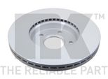 2X Disco Freno Nk 314848 Per Ford Focus Ii Hatchback (Da_ Hcp Dp) 48 7Mm