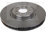 2X Disco Freno Nk 2047155 Per Audi A6 Avant (4G5 4GD C7) 52 1Mm 356Mm