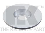 2X Disco Freno Nk 314742 Per Audi A4 Sedan (8D2 B5) A4 Avant (8D5 B5)