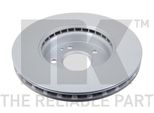 2X Disco Freno Nk 3133112 Adatto A MERCEDES-BENZ Classe A (W176) Gla (X156)
