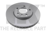 2X Disco Freno Nk 3147171 Per Vw Per Multivan V (7HM 7HN 7HF 7EF 7EM 7EN)