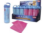 Asciugamano "Speed Dry Comfort" Azzurro; Rosa 66 X 43 Cm; Espositore 18 Pezzi