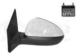 Van Wezel 0817807 Specchietto Esterno Specchietto Laterale Sinistro Per Chevrolet Aveo Hatchback (T300) Convesso Riscaldato Primerizzato