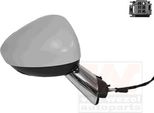 Van Wezel 0952808 Specchietto Esterno Specchietto Laterale Destro Per CitroËN C3 Ii (Sc) Convesso Non Riscaldato Verniciato
