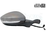 Van Wezel 4034808 Specchietto Retrovisore Esterno Destro Adatto Per Peugeot 208 I Hatchback (Ca, Cc) Convesso Riscaldato Con Primer