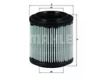 Filtro Aria Mahle Lx 279 Per Porsche 928 Coupé Cartuccia Filtrante
