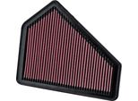 Filtro Aria Ad Alte Prestazioni K&N 33-2411 Per Cadillac Cts A1LL Filtro A Lunga Durata Quadrato