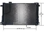 Mahle Ac 786 000S - Oe A2045000254 Condensatore Aria Condizionata Con Essiccatore Per Classe C (W203), Classe E (S212), Classe Glk (X204), Classe C (W204), Classe C (C204), Classe C (S204), Cls (C218), Cls (X218), Classe E (W212), Classe E (A207), Classe E (C207), Slc (R172), Slk (R172)