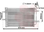 Van Wezel 37005620 - Oe 1850447 Condensatore Aria Condizionata Con Essiccatore Per Meriva (X03)