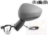 Van Wezel 0954817 Specchietto Retrovisore Esterno Sinistro Per CitroËN C4 Ii (B7) Convesso Riscaldato Con Memoria Primerizzato
