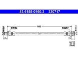 Ate 83.6155-0160.3 Tubo Freno Posteriore Per Saab 900 I Combi Coupé 900 I Cabriolet 900 I (AC4, AM4)