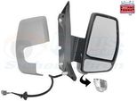 Van Wezel 1987808 Specchietto Esterno Specchietto Laterale Destro Per Ford Transit Custom V362 Furgone (Fy, Fz) Convesso Riscaldato Primerizzato