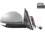 Van Wezel 7606818 Specchietto Esterno Specchietto Laterale Destro Per Skoda Yeti (5L) Convesso Riscaldato Primerizzato
