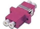 Digitus DN-96019-2 Digitus Lwl Kupplung LC->LC Multimode Duplex OM4 Violet