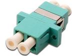Digitus DN-96009-2 Digitus Lwl Kupplung LC->LC Multimode Duplex OM3 Aqua