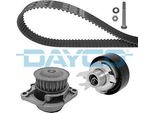 Dayco KTBWP2551 Kit Cinghia Dentata + Pompa Dell'acqua Per Vw Lupo (6X1, 6E1) Polo Hatchback (6N1) Polo (6N2) Caddy Ii Furgone (9K9A) Polo Classic (6V2)