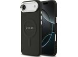 Custodia Per Iphone Air, Guess Hardcase Classic Logo Con Magsafe, Nera