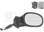 Van Wezel 0925818 Specchietto Esterno Specchietto Laterale Destro Per CitroËN C3 I Hatchback (Fc, Fn) Convesso Riscaldato Parzialmente Verniciato