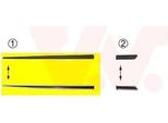 Van Wezel 1620427 - Oe 0735272951 Striscia Di Rivestimento, Anteriore Sinistra Per Punto