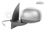 Van Wezel 1711827 Specchietto Retrovisore Esterno Sinistro Per Fiat Panda (169) Convesso Con Primer