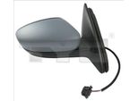 Tyc 332-0060 Specchietto Retrovisore Esterno Sinistro Per Skoda Rapid Spaceback (NH1) Convesso Riscaldato Primerizzato