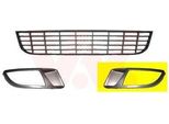Van Wezel Griglia Di Ventilazione Griglia Paraurti Per Fiat Bravo Ii (198) Con Fori Per Fendinebbia