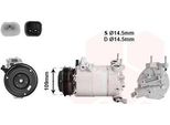 Van Wezel 1800K392 - Compressore Aria Condizionata Oe 1432767 Per Focus Ii, Focus Iii, C-Max, Focus C-Max (DM2), C30 (533), S40 Ii (544), V50 (545)