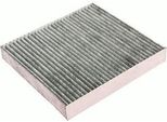 Denckermann M110761K Filtro Abitacolo Filtro Antipolline Per Alfa Romeo 159 Sportwagon (939) Carbone Attivo