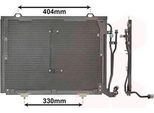 Van Wezel 30005279 Condensatore Climatizzatore Condensatore Climatizzatore Adatto Per MERCEDES-BENZ Classe C Berlina (W202)