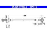 Ate 24.5294-0293.3 Tubo Freno Posteriore Sinistro Per Hyundai I30 (Fd) I30 Cw (Fd) I30 Cw (Gd) Elantra Berlina (Hd)