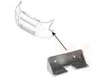 Van Wezel 0976567 Supporto Paraurti Anteriore Sinistro Per Fiat Qubo (225) Fiorino Furgone/Station Wagon (225) Fiorino Mpv (225) Per CitroËN Nemo Furgone (Aa)