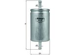 Mahle Kl 60 - Oe 4312114 Kraftstofffilter FüR A6 (4B), Uno, Cordoba (6K), Ibiza (6K), Inca (6K), Felicia (6U), Caddy Ii (9K), Polo (6N), Polo (6V), Polo Playa
