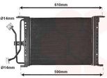 Van Wezel 18005258 - Oe 1115386 Klimakondensator Per Fiesta Iv, Fiesta V, Puma