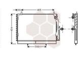 Van Wezel 30005161 Condensatore Climatizzatore Condensatore Climatizzatore Adatto Per MERCEDES-BENZ Berlina (W124)