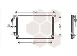 Van Wezel 09005172 - Condensatore Aria Condizionata Oe 6455Z7 Per Saxo