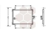 Van Wezel 17005206 - Condensatore Aria Condizionata Oe 6455T3 Per Ducato, Boxer