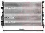 Van Wezel 43002198 - Oe 7700838135 Radiatore, Raffreddamento Motore Per Megane I, Megane Scenic, Scenic I