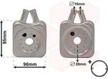 Van Wezel 58003147 Radiatore Dell'olio Motore Per Vw Golf Iv Hatchback (1J1) Golf V Hatchback (1K1) Touran (1T1, 1T2) Passat Variant (3C5) Caddy Iii Station Wagon